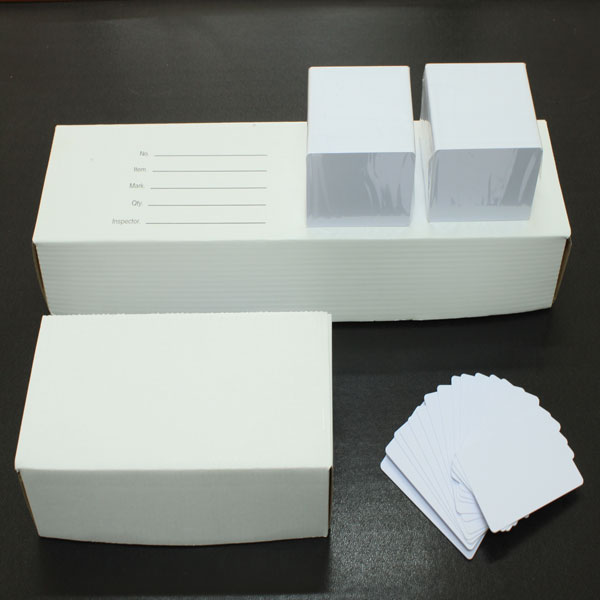 Blank White Card