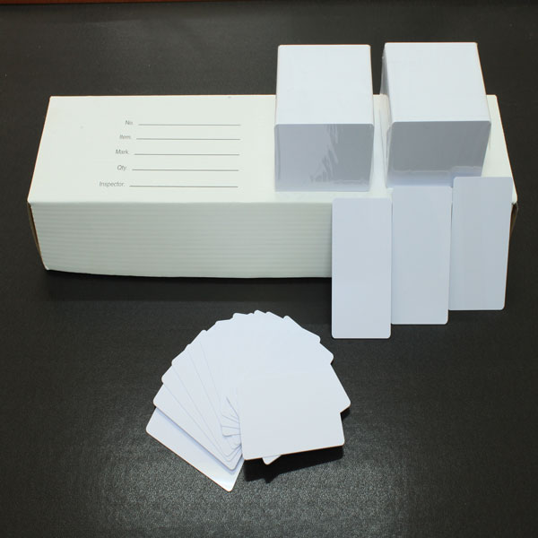 Blank White Card