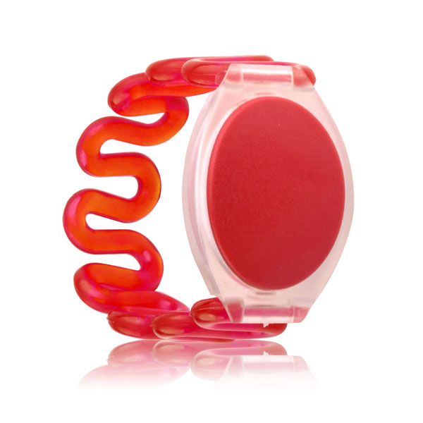 waterproof red rfid wristbands