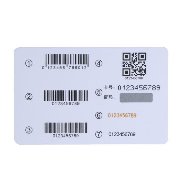 Serial Number Card