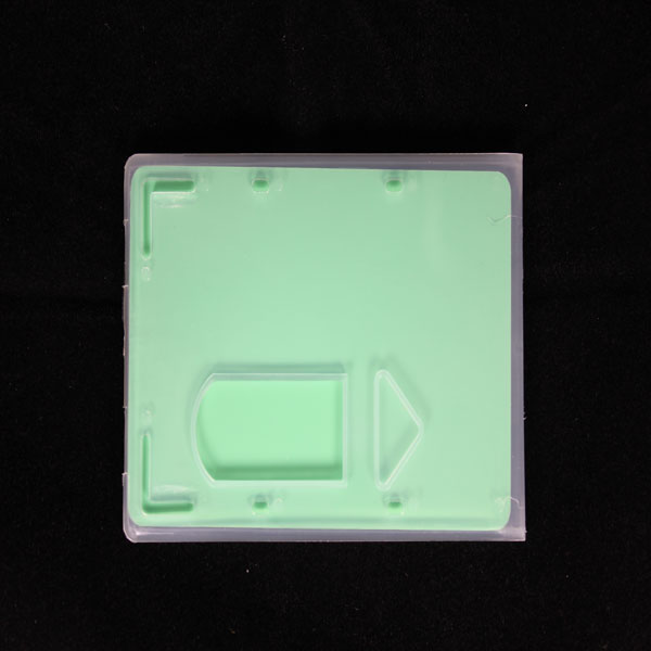 Rigid plastic card holders