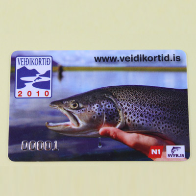 Embossing Number Card